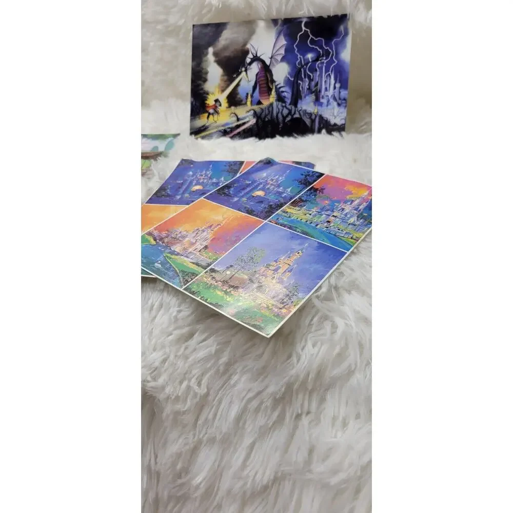 Vintage Disney Lot of 5 Postcards Maleficent Snow White Disney Castles READ - Picture 9 of 14